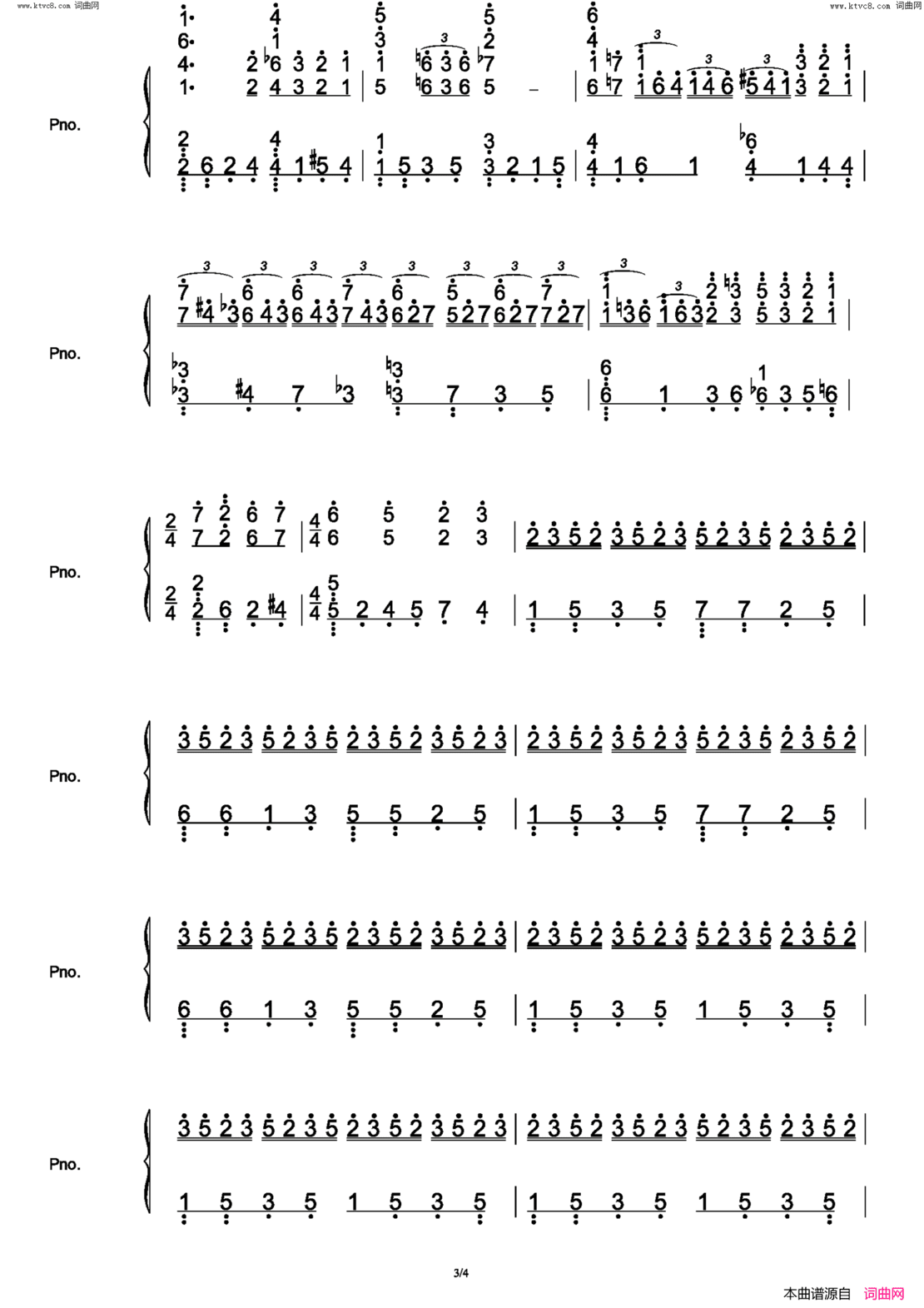 Carmen Entr'acte【卡门间奏曲】简谱