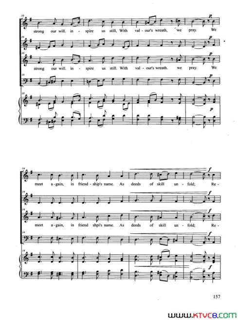 OLYMPICHYMN合唱正谱OLYMPIC HYMN合唱 正谱简谱
