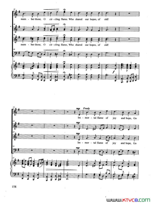 OLYMPICHYMN合唱正谱OLYMPIC HYMN合唱 正谱简谱