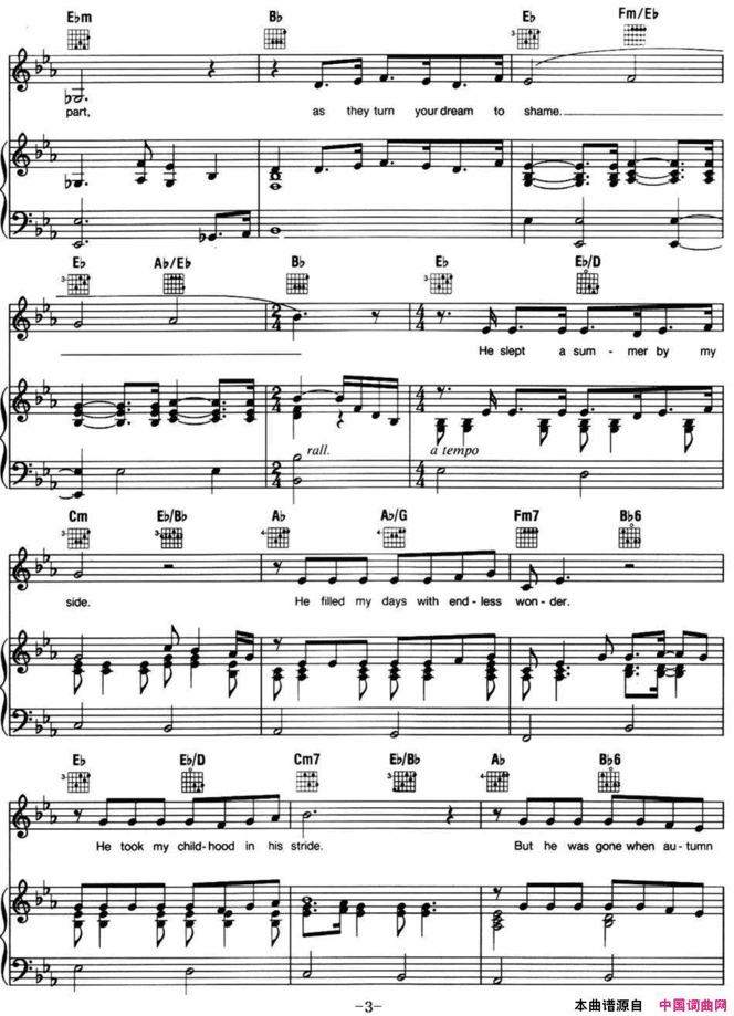 IDreamedaDream 音乐剧《悲惨世界》Les Miserables选曲、正谱简谱
