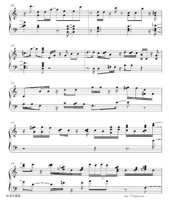 绮想輪旋曲-贝多芬简谱