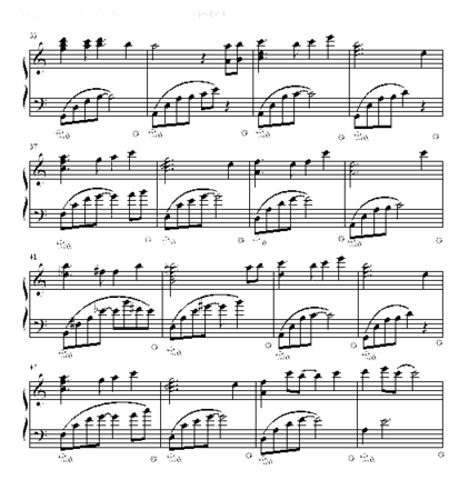 天空之城主题曲简谱